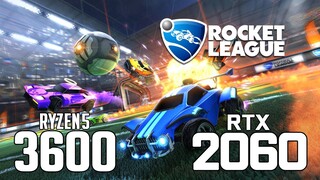 Rocket League on Ryzen 5 3600 + RTX 2060 1080p, 1440p benchmarks!