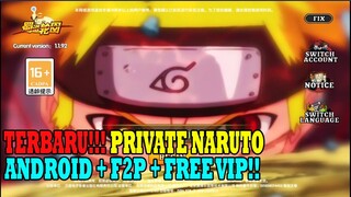 BARU!!! PRIVATE NARUTO GAME  GIFT MELIMPAH VIP 9 F2P BORUTO ANDROID + IOS | Silhouette Strike