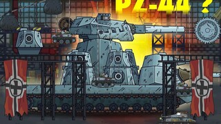 【แอนิเมชั่นรถถัง】การสร้างรถถัง IS-44 ของเยอรมัน