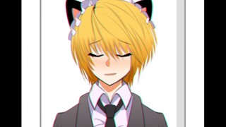 sad cat dance, but Kurapika