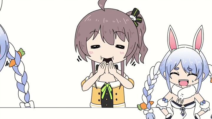 [Transfer Handbook] Usagi Pekora Participates in Offline Collaboration and Relapses into Social Anxi