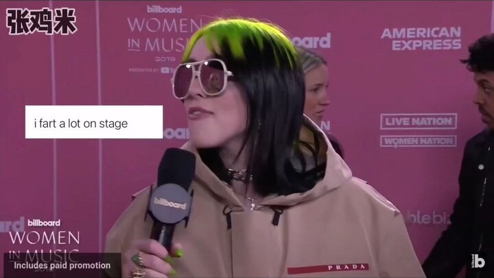 Billie Eilish | The “Fart Queen” blows snot—this lady really goes all out!!!