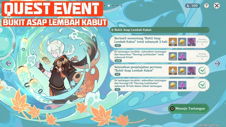 [Quest Event] Bukit Asap Lembah Kabut | Genshin Impact