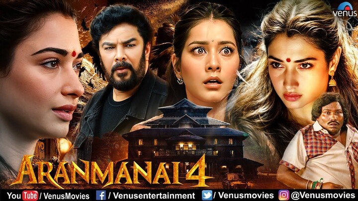 Aranmanai 4 Hindi Dubbed Movies 2025 Tamannaah Bhatia, Raashii Khanna,Peddi Movie War 2
