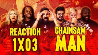 Chainsaw Man | Epi 1x3 Meowy's Whereabouts | Group Reaction