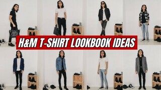 8 ATTRACTIVE Outfit Ideas Para Sa Lalake | H&M T Shirt Lookbook Philippines