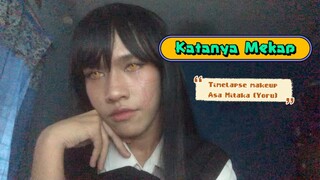 Katanya Mekap: Timelapse Makeup Transformation Asa Mitaka (Yoru) from Chainsaw Man