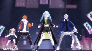 「Beyond the way」东云利亚×青柳绫人×白石宁×初音露珊×小豆泽芭芭拉【原神/MMD】[doge]