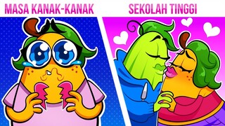 Anda yang masih SMA VS Anda yang masih anak-anak || situasi lucu