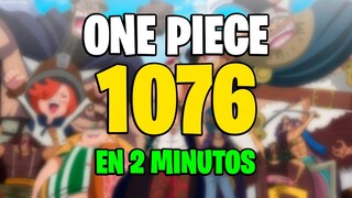 ONE PIECE 1076 en 2 MINUTOS ! PELEA D MANCOS | Full Haki Marco