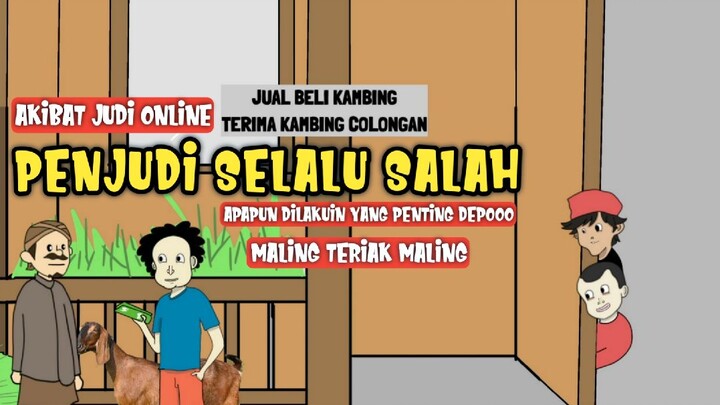 PENJUDI SELALU SALAH - KOCAK ABIS