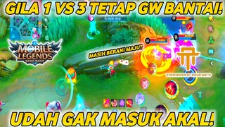 TERNYATA GINI CARA 1 VS 3 DIRANK! AUTO PESTA KILL! #WEARETAMARRA #bestofbest #MAC
