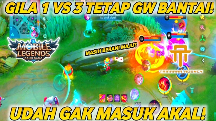 TERNYATA GINI CARA 1 VS 3 DIRANK! AUTO PESTA KILL! #WEARETAMARRA #bestofbest #MAC