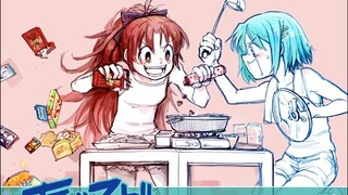 【魔法少女小圆／红蓝】同人漫画同人图（甜糖）