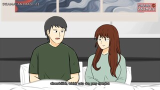 PASUTRI OJOL DAN BULE MAU PUNYA ANAK PART 21 - Drama Animasi 21