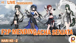 🔴[Live Vertical Stream] F2P Wajib Gacha Senjata - Wuthering Waves  #2 #shorts