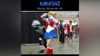 Kakashi - NInja Mission 3 kakashi kakashihatake kakashicosplay naruto narutocosplay sailormoon anim