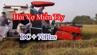 Máy Gặt Đập Liên Hợp KUBOTA DC 70+Plus l Nhạc Hỏi Vợ Ngoại Thành l Ngày Mai Em Về Remix Cực Phê