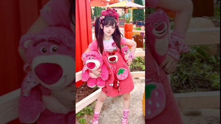 jedang jedung cosplay xiao rou seeU cute #cosplay #anime #cosplayer #kawwai#cute