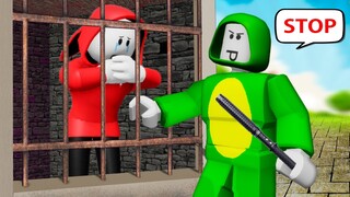 Saving Zenichi From Mikey Prison | Police Mikey vs Robber Zenichi | Maizen Roblox