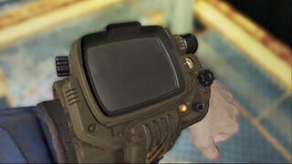 Getting the Pipboy and using it to open Vault 111 (Fallout 4)