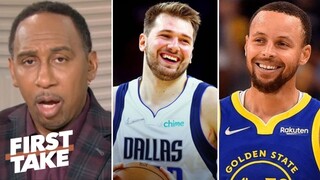First Take | Stephen A.: "I trust Luka Docic and Mavericks than Stephen Curry and Warriors in Game 1