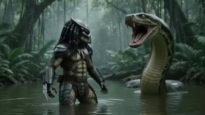 anaconda attack Predator