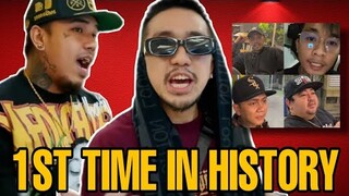 FIRST TIME IN HISTORY APEKZ AT LHIPKRAM NAGLALABAN NG RAP BATTLE ONLINE