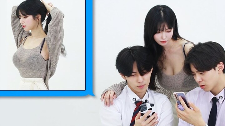 A high school boy helps a sweet and sexy beauty pick out outfits—so who’ll win the girl’s heart?