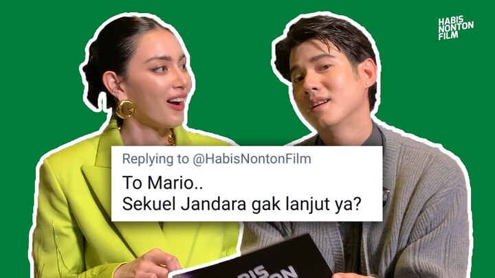 FILM JAN DARA ADA LAGI? | Teman Nonton Film Bertanya, Davika Hoorne dan Mario Maurer Menjawab