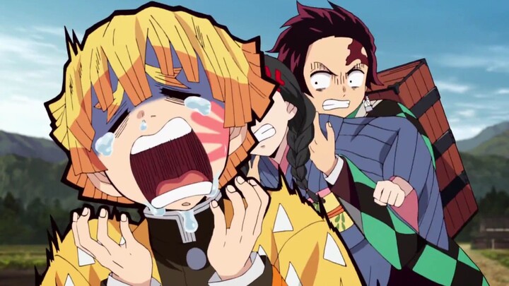 Moment Zenitsu di tolak cewe😂😂#Demon Slayer#Lucu