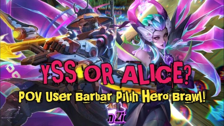 🎮Yi SHUN-SHIN ATAU ALICE❓ SIAPAKAH YANG AKAN KAMU PILIH⁉️