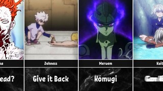 Last Words of Hunter x Hunter Characters