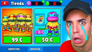 Compro TODA la TIENDA *TORTUGAS NINJA* de STUMBLE GUYS...