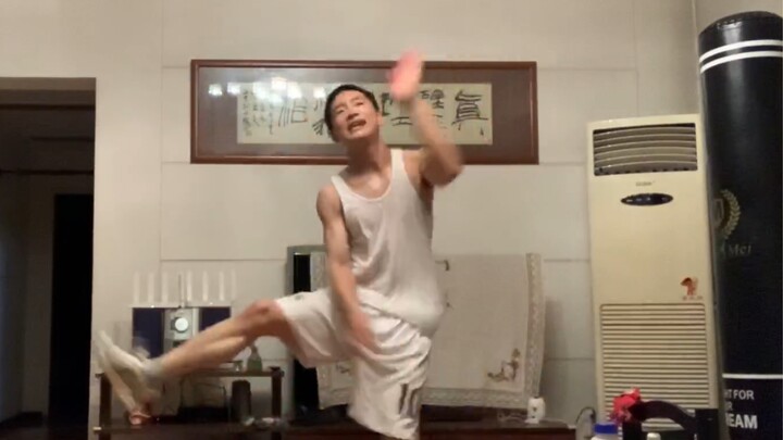 I got accepted, so I celebrated by doing some martial arts.