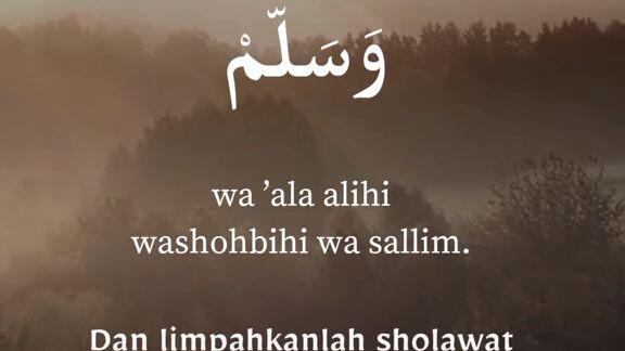 anime 20 menit ditonton, masa shalawat cuman 1 menit di skip