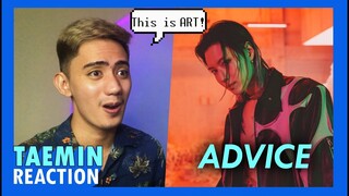 FIRST TIME REACTING to TAEMIN - ADVICE REACTION | He surpassed human capabilities