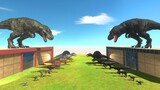 Prehistoric War Carnivores vs Dark Itself - Animal Revolt Battle Simulator