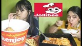 FILIPINO FOOD/JOLLIBEE CHICKEN JOY,SPAGHETTI AND FRENCHFRIES
