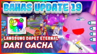 BAHAS UPDATE 19 TERBARU | MAP 15 LANGSUNG DAPET ETERNAL - Weapon Fighting Simulator Roblox Indonesia
