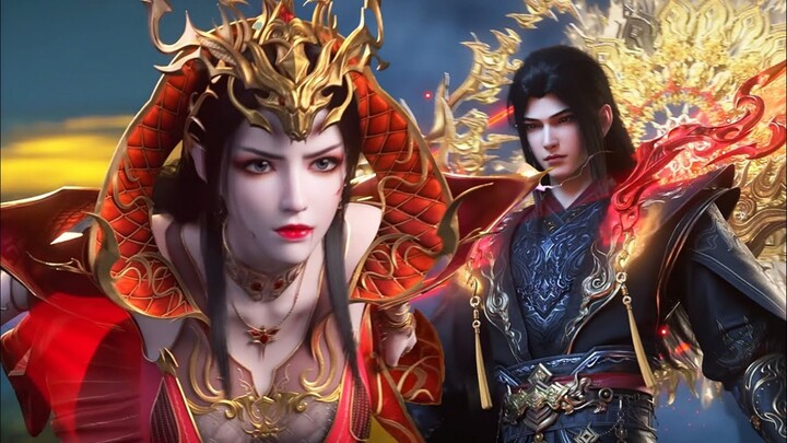 episode 180 Pertarungan DOUSHENG Melawan 3 Elder Heavens Demon Phoenix