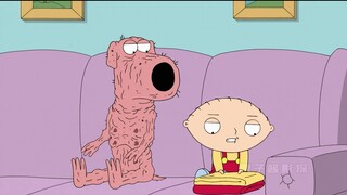 Brian shaves disgusting Pete!