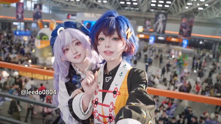 From me and all the cosplayer at Zenless Zone Zero Fes, we wish you great fortun