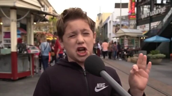 [Trump] American children imitate Trump so well!