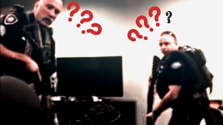 “So authoritative, Officer A! You’ve got me really nervous!”