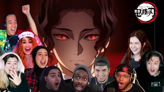 HYPE! DEMON SLAYER SEASON 3 TRAILER BEST REACTION COMPILATION