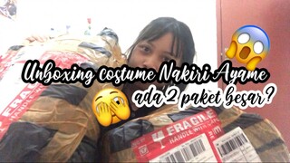 Unboxing Costume Nakiri Ayamee?😳 1 costume 2 paket??