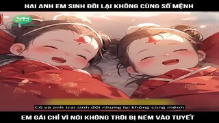 Hai anh em sinh đôi lại không cùng số mệnh , em gái chỉ vì nói không trôi bị ném | Review Truyện