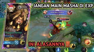 JANGAN PERNAH MAIN MASHA DI EXP LANE LAGI‼️ INI ALASANNYA