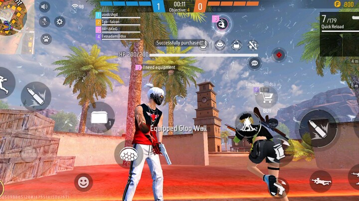 clash squad gameplay l awm and desert eagle l brinzo ff